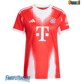 Bayern Munich Tricou Fotbal Replică 2025-26 Femei Acasa
